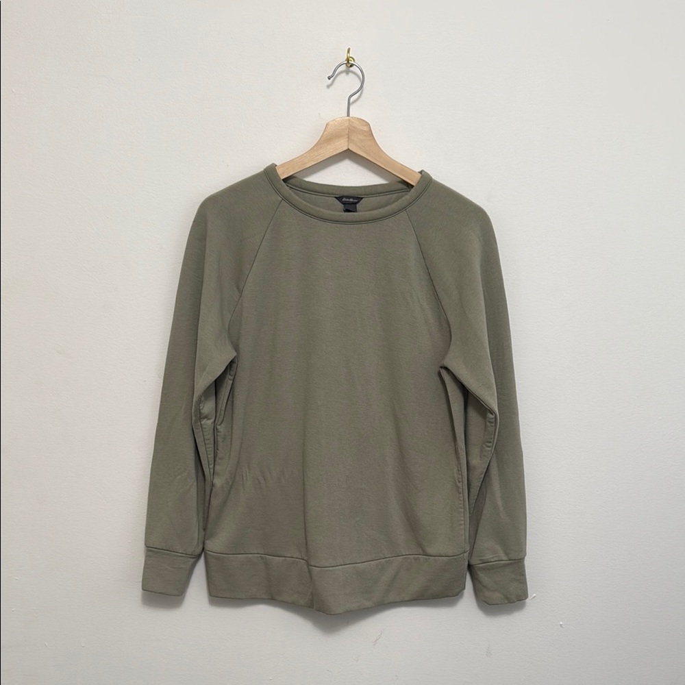 Eddie Bauer Jade Green Crewneck Sweatshirt